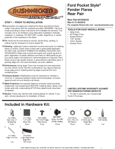 Installation Manual